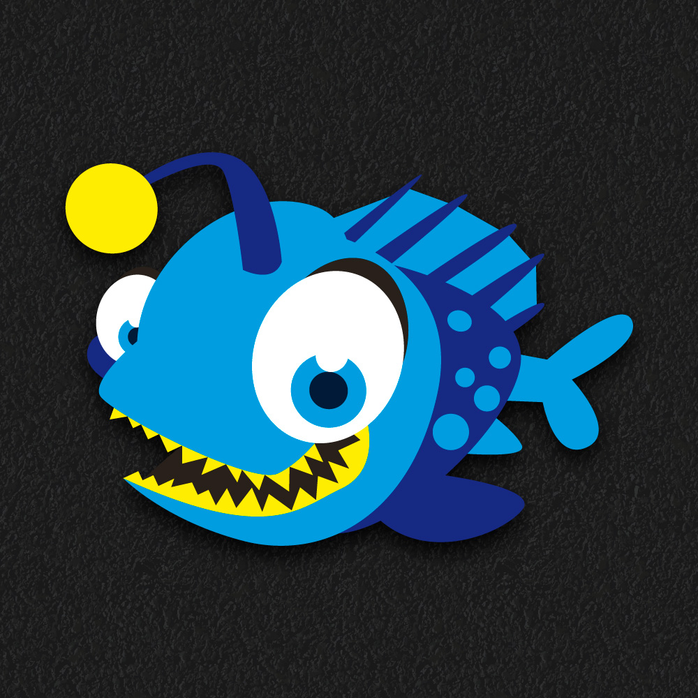 Fish 5 thermoplastic playground marking