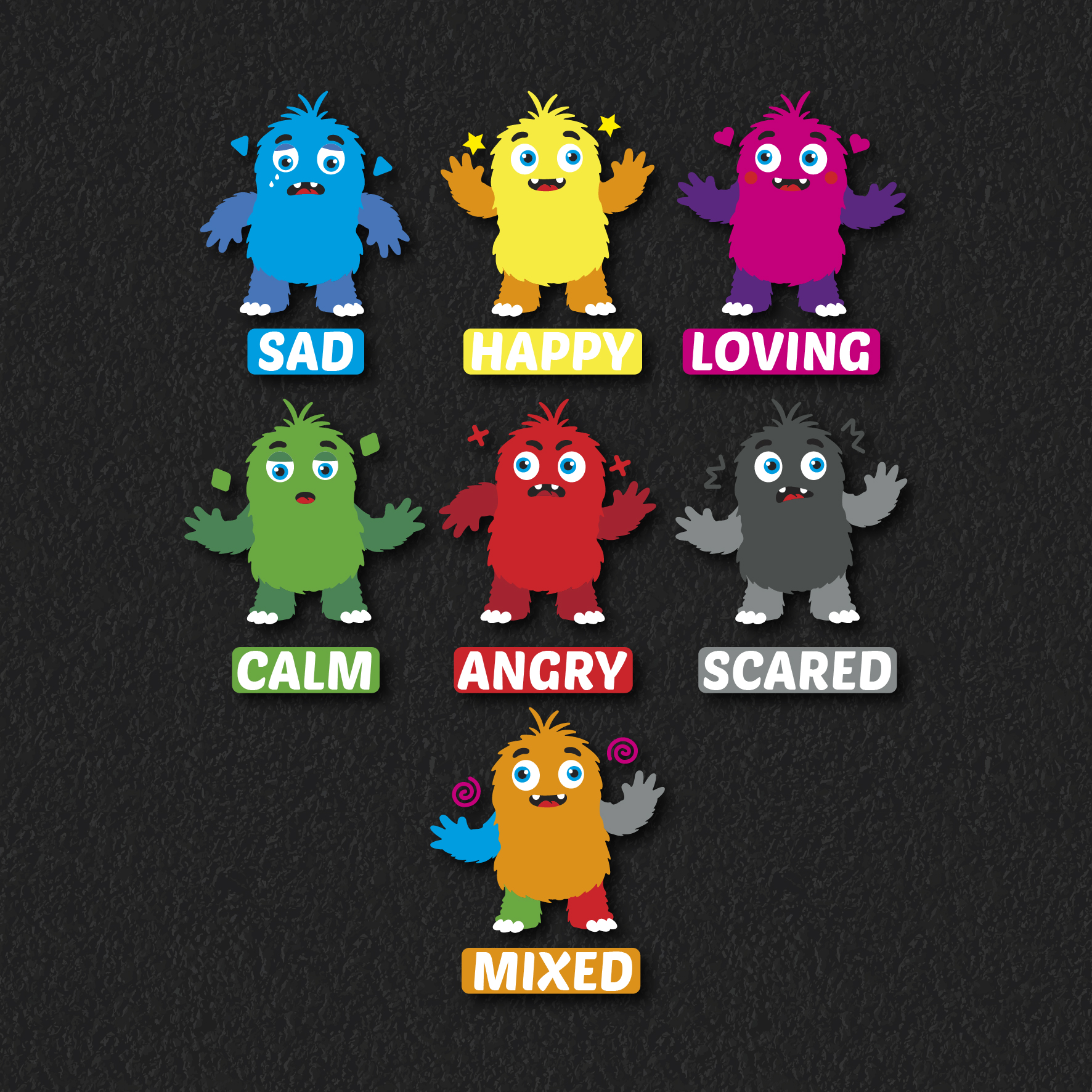 Colour Creatures thermoplastic playground marking