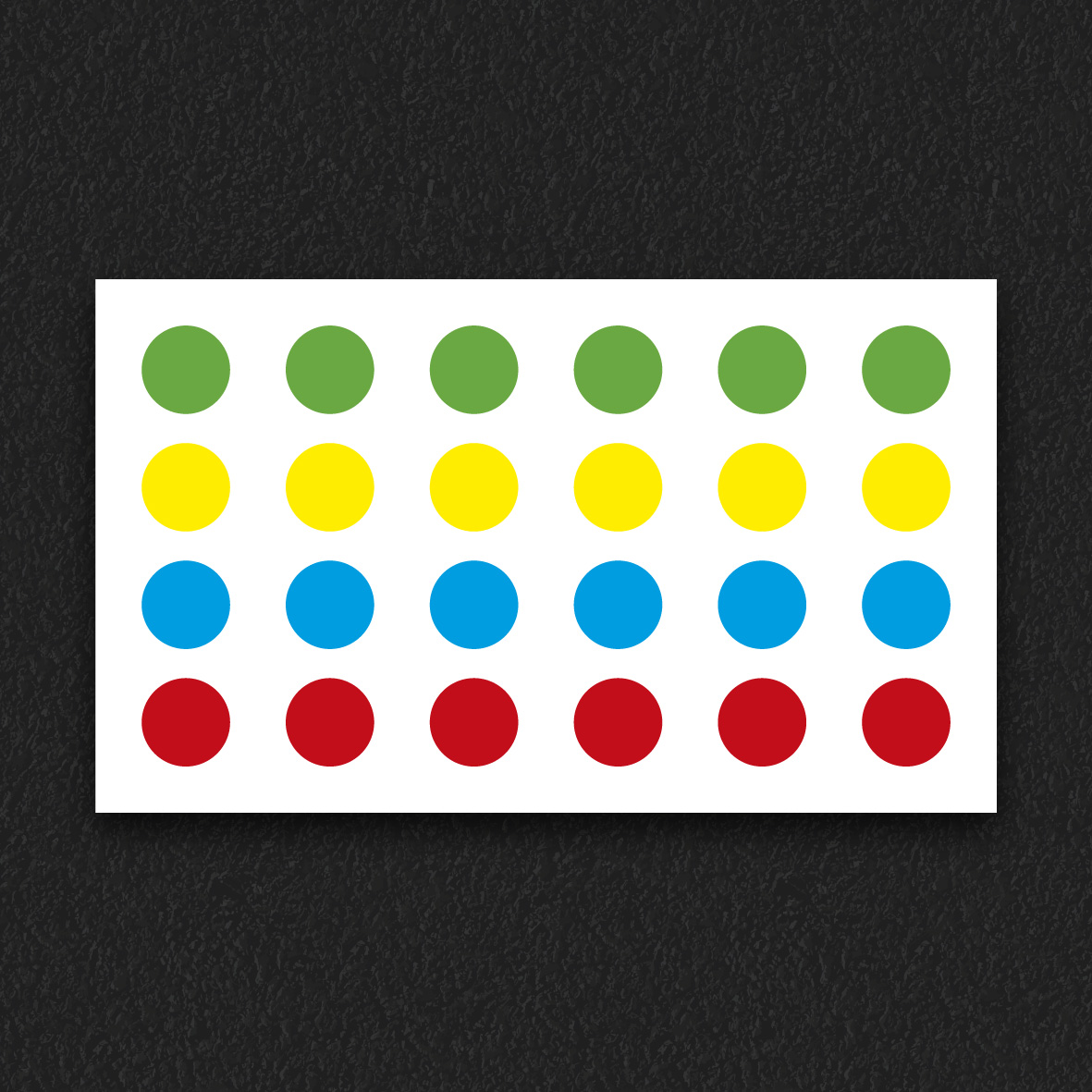 Solid Twister thermoplastic playground marking
